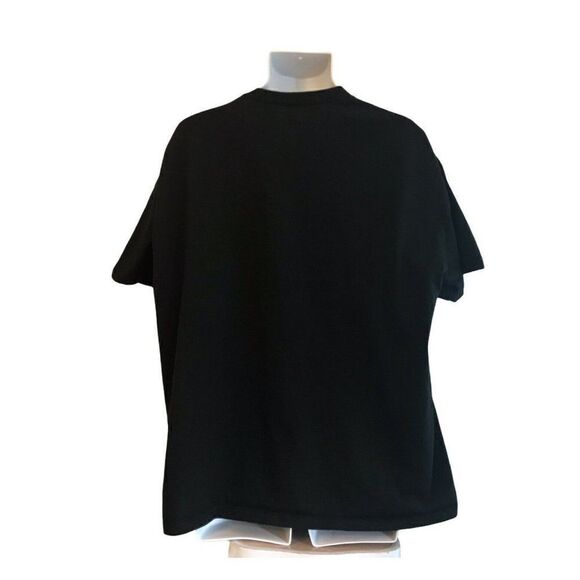 Men's 2XL Black T-Shirt Class of 55 Pawnee Oklahoma High School Bears 1955 Vtg - Picture 2 of 3